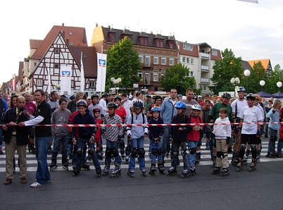 Skatenight Forchheim am 4.8.2005