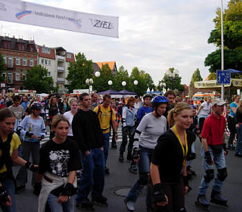 Skatenight Forchheim am 4.8.2005