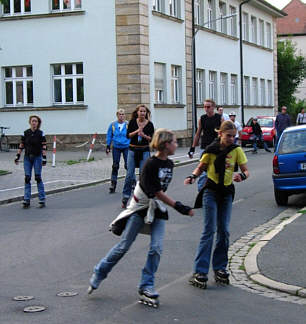 Skatenight Forchheim am 4.8.2005