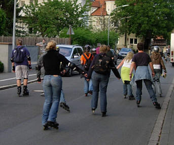 Skatenight Forchheim am 4.8.2005