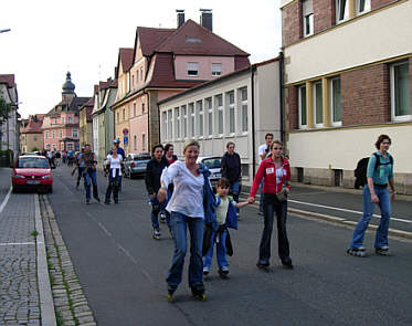 Skatenight Forchheim am 4.8.2005