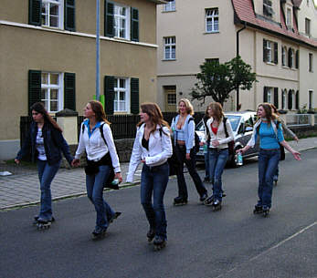 Skatenight Forchheim am 4.8.2005